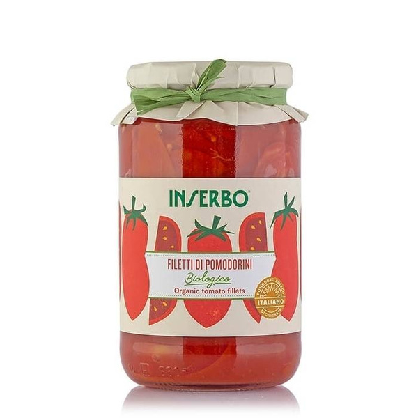 FILETTI DI POMODORINI BIO POMIDORY 520G Inserbo